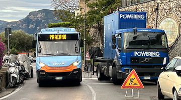 Positano, Laurito senza corrente dalle 3 di stanotte: arriva il generatore 