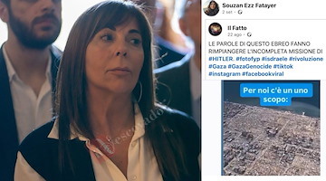 Post antisemiti, Vietri (FdI): "Alleanza Verdi e Sinistra e Fico chiariscano posizione su candidata Fatayer"