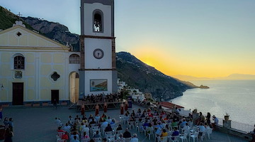 Praiano, 9 agosto il “Concerto per la Pace” in Piazza San Gennaro con l'Ensemble della Filarmonica Campana