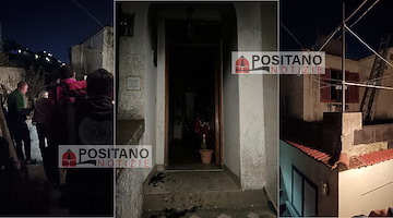 Praiano, principio d’incendio in casa di una coppia di anziani: fiamme domate in pochi minuti