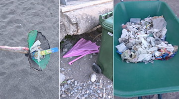 Pulita al mattino, sporca la sera: inciviltà sulla spiaggia libera di Atrani 