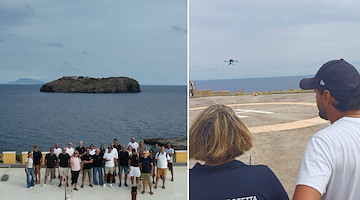 Punta Campanella, in arrivo i droni per monitorare l'Area Marina Protetta
