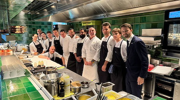 Ravello, Belmond Hotel Caruso: lo chef Armando Aristarco conquista la Svizzera con il suo Nu’ Burdell