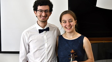 Ravello, il duo Amendola-Borghese protagonista del "Salotto musicale di Nevile Reid" a Villa Rufolo 