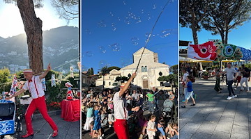 "Ravello, la stagione più bella", fino al 13 settembre spettacoli ed intrattenimento per bambini e ragazzi