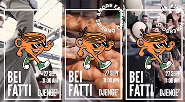 Sabato 27 settembre arrivano i “Bei Fatti” da Amore Espresso: musica e gusto al centro di Salerno