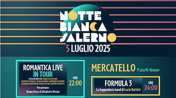 Salerno accende l’estate con la Notte Bianca 2025: musica, spettacolo e cultura in tutta la città