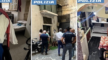 Salerno, blitz nel centro storico: accertamenti su alloggi sovraffollati e permessi di soggiorno