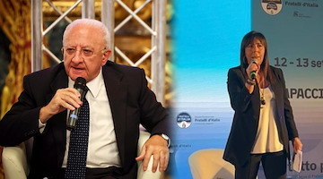 Sanità in Campania, scontro frontale tra De Luca e Vietri (FdI)