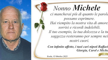 Scala dice addio a Michele Ferrigno, per tutti “Mast’ Michele”: esempio di bontà e saggezza