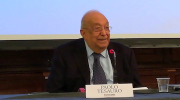 Si è spento Paolo Tesauro, grande giurista e costituzionalista della scuola federiciana di Napoli