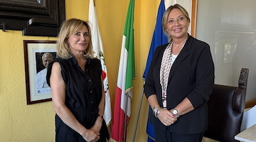 Sorrento. Il commissario Scialla ha ricevuto al Comune il presidente Rescigno