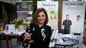 SorrentoGnocchiDay incorona Nicoletta Gargiulo miglior maître dell'anno e le assegna il Premio Aldo Guida