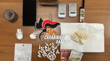 Spaccio di stupefacenti: arrestato un 27enne ad Angri
