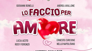Stasera risate e divertimento a Vietri sul Mare con “Lo faccio per amore”