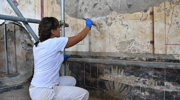Tirocini sul campo a Pompei per gli studenti restauratori: 250 ore tra cantieri e manutenzione
