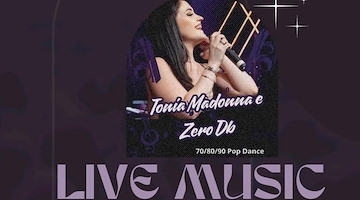 Tonia Madonna e Zero dB in concerto a Minori il 20 luglio: una serata sotto le stelle con Rosario Sepe