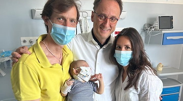 Torino, mamma salva la figlia di 6 mesi donandole una parte di fegato