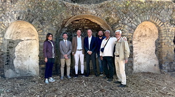 Torre del Greco, torna a splendere il sito archeologico delle Terme Ginnasio