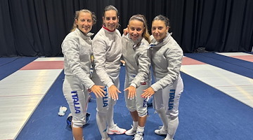Universiadi di Essen, bronzo per le sciabolatrici campane Michela Landi e Claudia Rotili