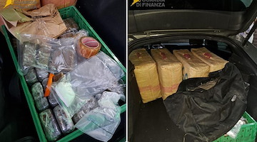 Valigia sospetta in strada: la Finanza scopre un deposito con 300 chili di droga nell'avellinese 