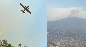 Vesuvio, situazione critica: chiesto l'intervento dell'Esercito 