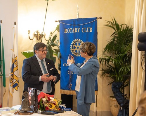 Salvatore Ulisse di Palma nuovo presidente del Rotary Club Costiera Amalfitana