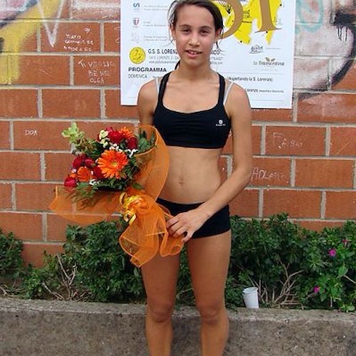 Erica Sorrentino, trionfatrice della Gara Allieve-Cadette