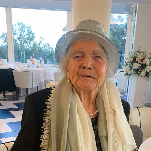 Ad Agerola Maria compie 96 anni