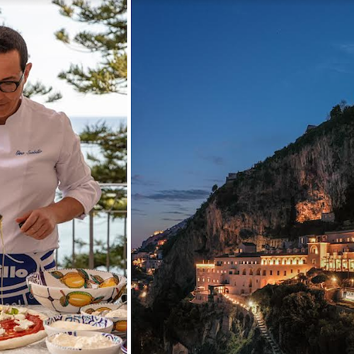 All'Anantara Convento di Amalfi Grand Hotel apre "La Locanda della Canonica Pizzeria" di Gino Sorbillo