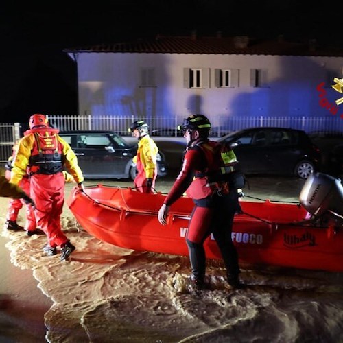 Alluvione in Toscana <br />&copy; Vigili del Fuoco