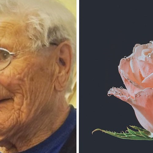 Amalfi dice addio alla signora Giuseppina Di Palma