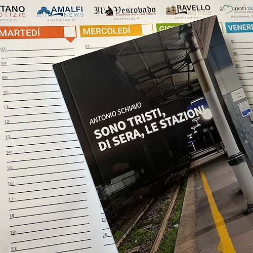 Antonio Schiavo pubblica il suo terzo romanzo: “Sono tristi, di sera, le stazioni” 