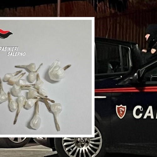 Beccato mentre cedeva dose di crack, arrestato 42enne di Pagani