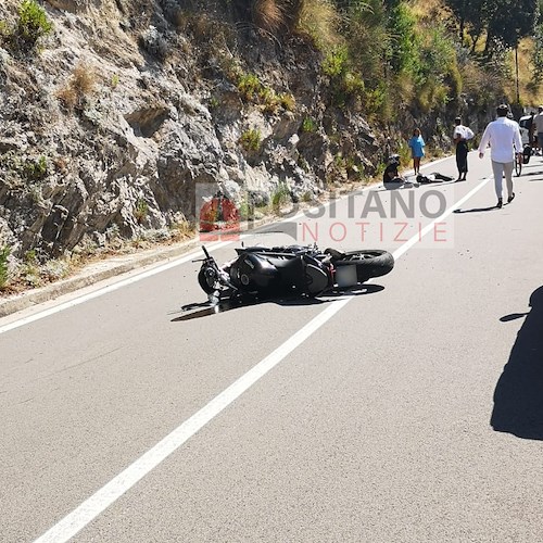 Incidente moto a Positano<br />&copy; Sergio Aresi