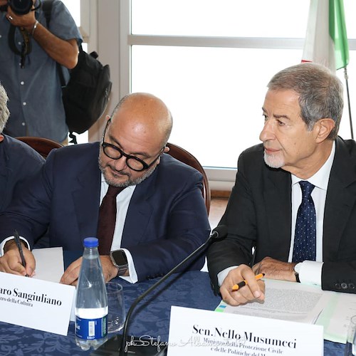 Campi Flegrei, ministri Musumeci e Sangiuliano a Pozzuoli<br />&copy; Stefano Albamonte