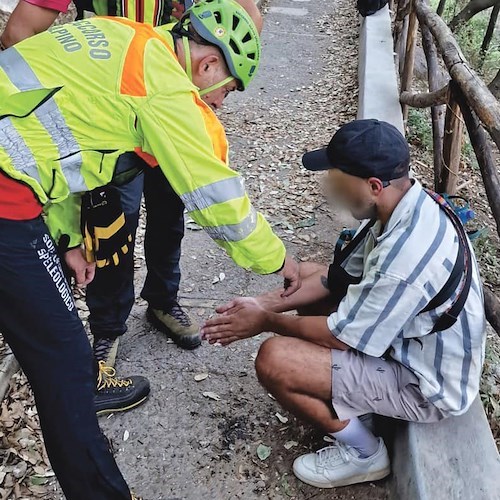Soccorso Alpino e Speleologico della Campania a Capri <br />&copy; Soccorso Alpino e Speleologico della Campania