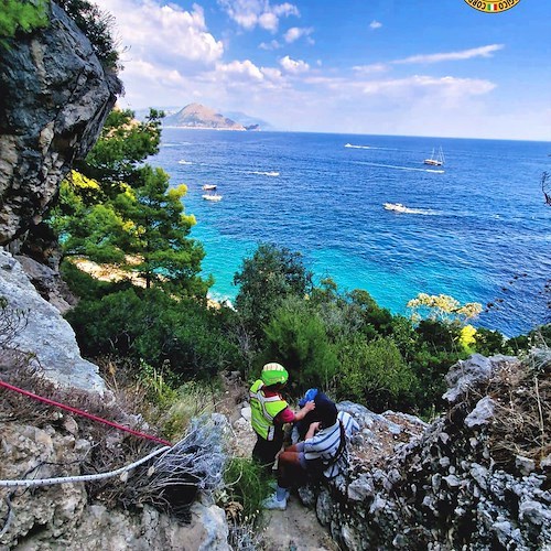 Soccorso Alpino e Speleologico della Campania a Capri <br />&copy; Soccorso Alpino e Speleologico della Campania