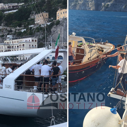 Collisione in mare in Costa d'Amalfi, comandante del Tortuga sullo skipper: «Non ho capito la manovra, era esaltato»