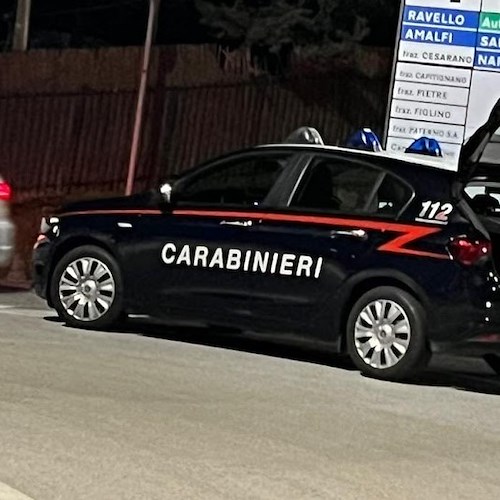 Controlli dei carabinieri a Tramonti