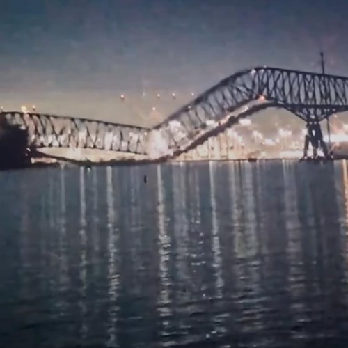 Crollo ponte a Baltimora <br />&copy; Video de Il Messaggero