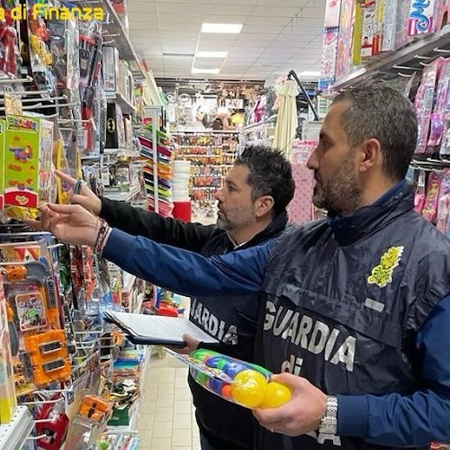 Sequestrati 12mila giocattoli in Provincia di Benevento<br />&copy; Guardia di Finanza