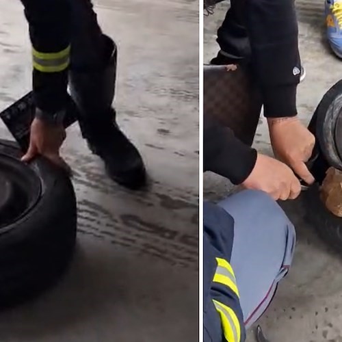 Droga nascosta nella ruota di scorta: arrestato 49enne ad Angri