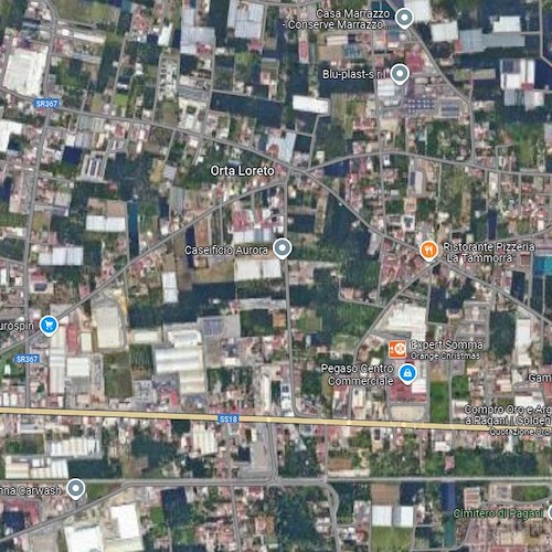 Orta Loreto<br />&copy; Google Maps