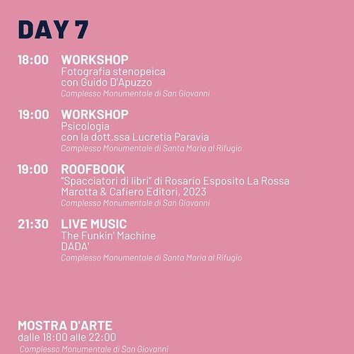 MAC Fest 2023 Cava de' Tirreni, programma