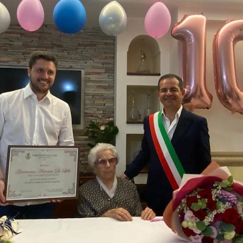 Giovanna Antonia Di Lillo compie 100 anni<br />&copy; Comune di Vitulazio