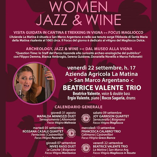 Il Peperoncino Jazz Festival celebra le donne, il vino e l'archeologia in Calabria