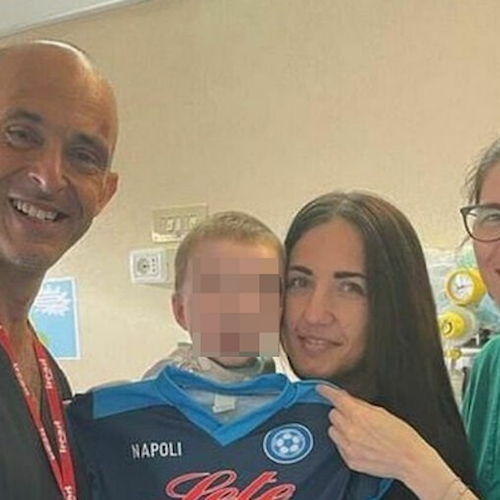 Il piccolo Luigi ha una malformazione congenita: con le cure del Policlino di Napoli avrà una vita normale