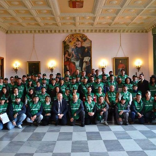 I volontari della Protezione Civile e gli Ispettori ambientali