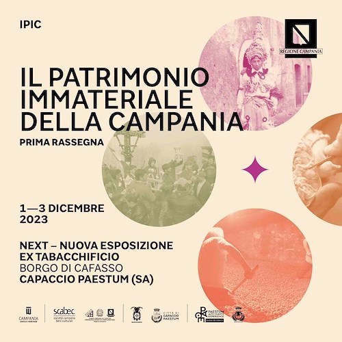 La Regione Campania presenta la prima rassegna dedicata al Patrimonio Immateriale Regionale